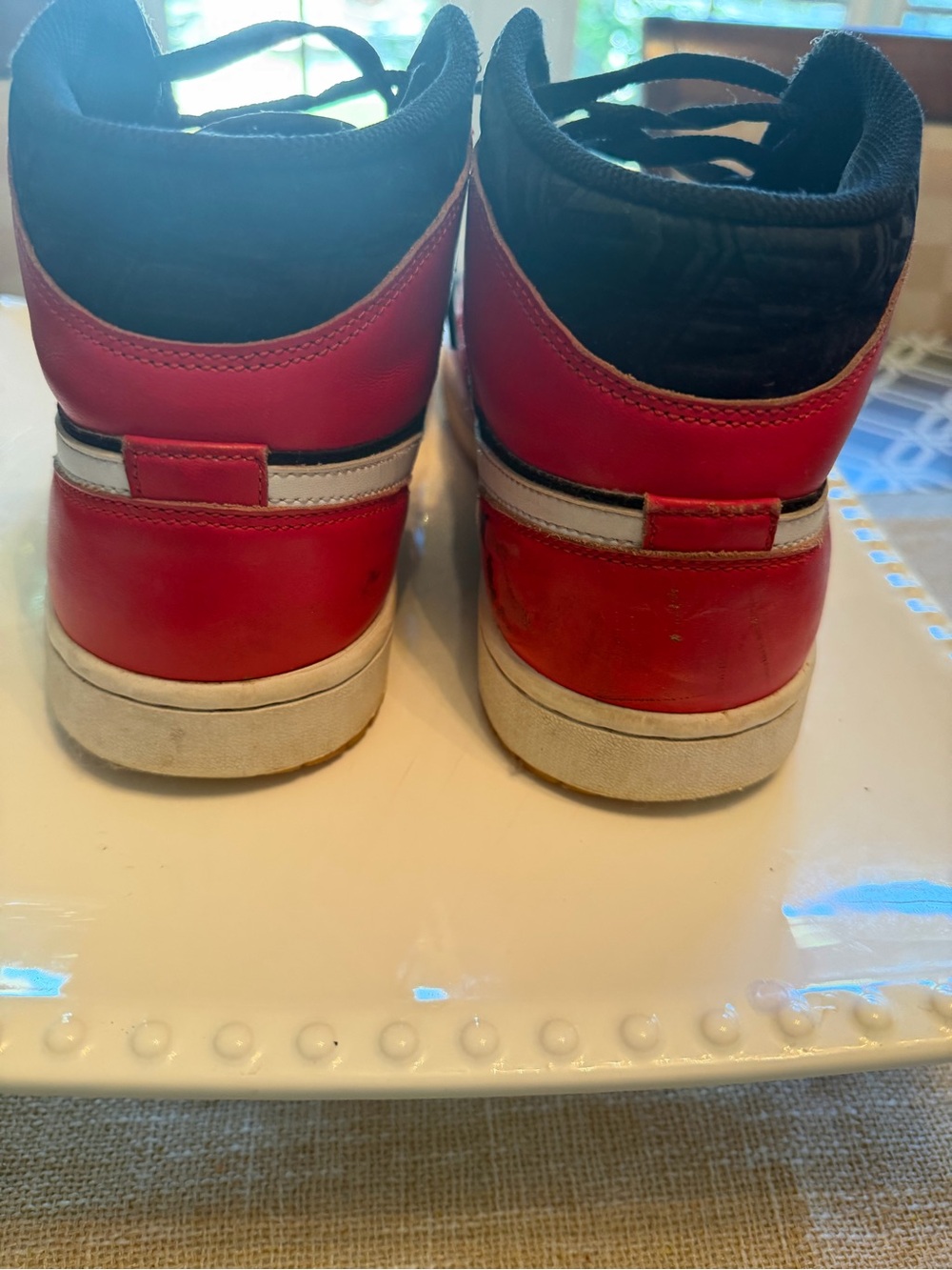 Jordan Air Jordan 1 Retro High OG Craft Gym Red Black Size 10.5 - Picture 2 of 6